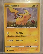 Pikachu SWSH039 Sword & Shield Promo Cosmos Holo Swirl on eBay