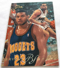 1995-96 Flair Basketball Bryant Stith Denver Nuggets base card #34