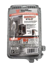 Hubbell TayMac Low Profile Expandable in Use Device Cover 1 Gang Receptacle
