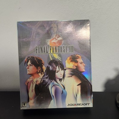 2000 Final Fantasy VIII 8 Squaresoft Windows PC Holofoil Big Box