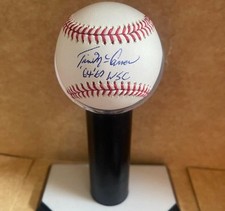 TIM MCCARVER CARDINALS 64 67 WSC SIGNED AUTOGRAPHED M.L. BASEBALL BECKETT AUTH