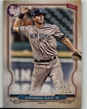2020 Topps Gypsy Queen DJ LeMahieu GQ Logo Swap #278 New York Yankees