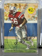 Andre Tippett Goal Line Autograph JSA CG22505