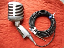 Vintage Shure 55S Microphone with cord