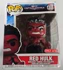 Funko Pop! Marvel Captain America Red Hulk 6 Inch Target Exclusive #1338 New