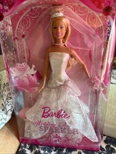 2008 Wedding Day Sparkle Barbie doll w/ Ring