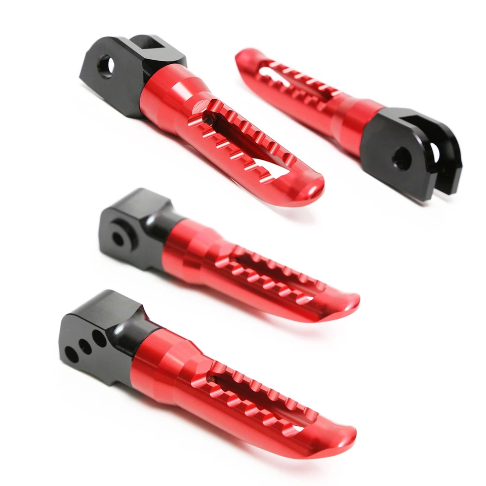 Красные подножки переднего пассажира с ЧПУ BOB для Multistrada 950/S 17 18 19 20 - Изображение 2 из 4