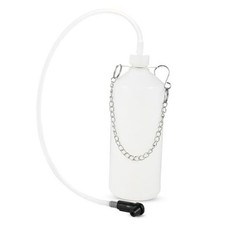 Brake Bleeder Bottle with 24-Inch Hose Rubber Connectors, 1 Liter 34oz