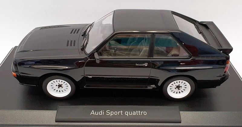 Norev 1/18 Scale Model 188315 - 1985 Audi Sport Quattro - Black - Image 3 of 4