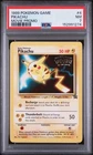 1999 POKEMON GAME MOVIE 4 PIKACHU MOVIE PROMO PSA 7
