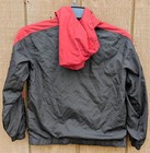 Jordan Jacket Youth Small Black Hooded Full Zip Windbreaker Air Nike Logo EUC !! — photo 2