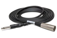 Hosa PXM-120 Unbalanced Interconnect Cable 1/4" TS Male to XLR Male 20 foot