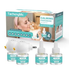 Cat Calming Diffuser, Cat Pheromones Calming Diffuser with 2 Diffuser  4 Ref...