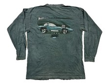 Vintage Hot Wheels Mattel Racing 90's Longsleeve Shirt size XL Silhouette