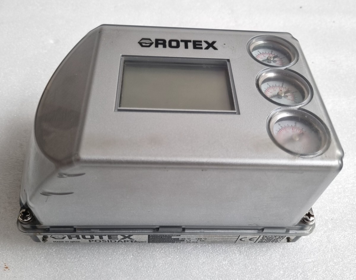 ROTEX POSIDAPT EXPERT SMART POSITIONER RTX 7 SERIES RTX-7-1-1-2G