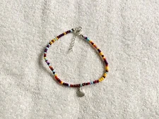 Shell Colorful Bead Adjustable Bracelet Anklet Jewelry Beach Summer 