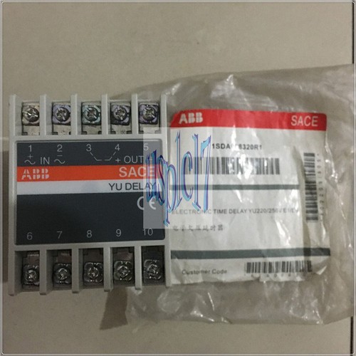 One ABB YU Delay 702209/805 SACE Delay Umkehrrelais NEU
