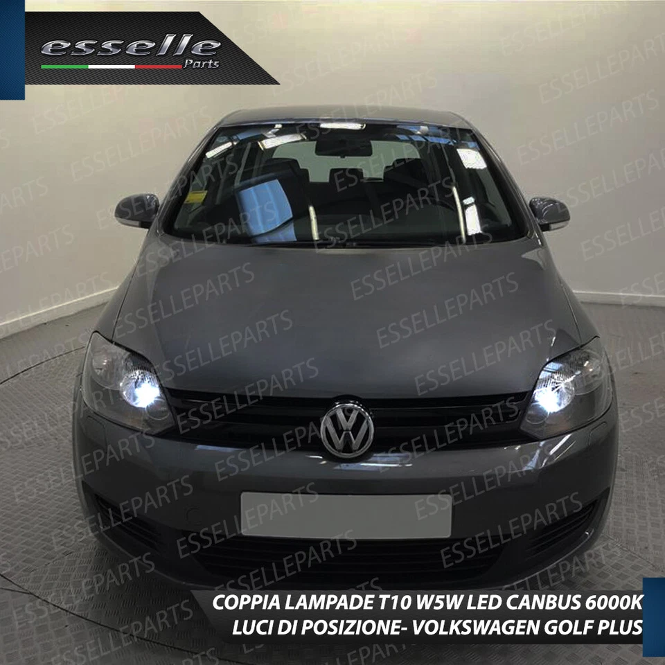 KIT FARI FULL LED VW GOLF PLUS ANABBAGLIANTI ABBAGLIANTI POSIZIONE LED CANBUS - Immagine 4 di 4