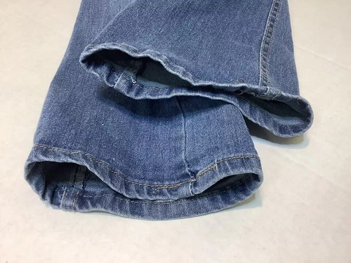 Girl's Pink Ivy Flared Leg Jeans with Side Pockets - Picture 9 of 9