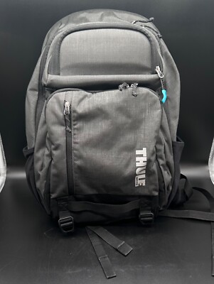 Thule Sweden Backpack Black Gray Laptop See Description