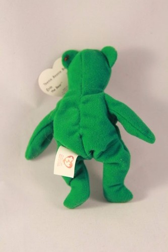 Ty Beanie Baby Erin The Bear 5th Generation Hang Tag 1997 - Picture 2 of 2