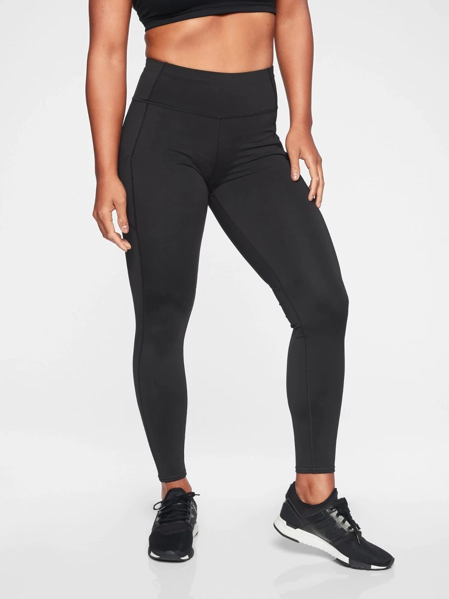 Athleta Contender Tight, BLACK SIZE ST S T #383962 O1004