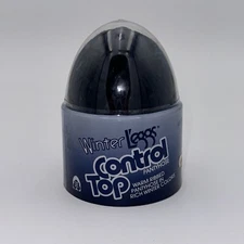 Leggs Egg Pantyhose WINTER LEGGS Ribbed Navy Control Top Sz B NOS Made In USA