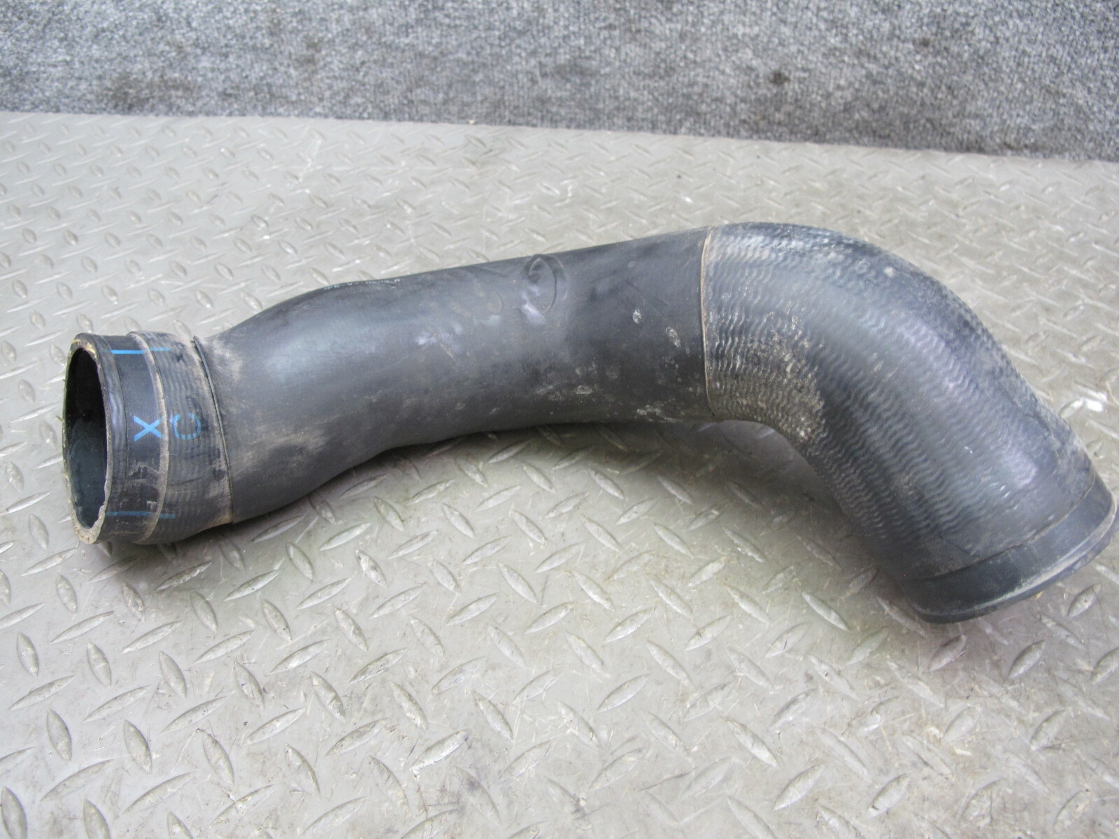 03-12 BENTLEY CONTINENTAL GTC GT 6.0L INTERCOOLER HOSE PIPE LINE SET OF 4