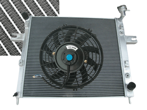 Aluminum Radiator For JEEP GRAND CHEROKEE 4.7L V8 1999-2000 99 00 MT/AT - Picture 9 of 10