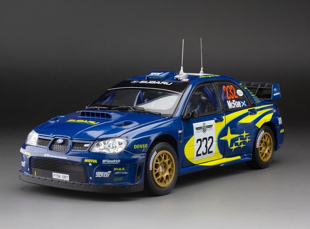 SunStar 1:18 Subaru Impreza WRC07 #232 Colin McRae Goodwood
