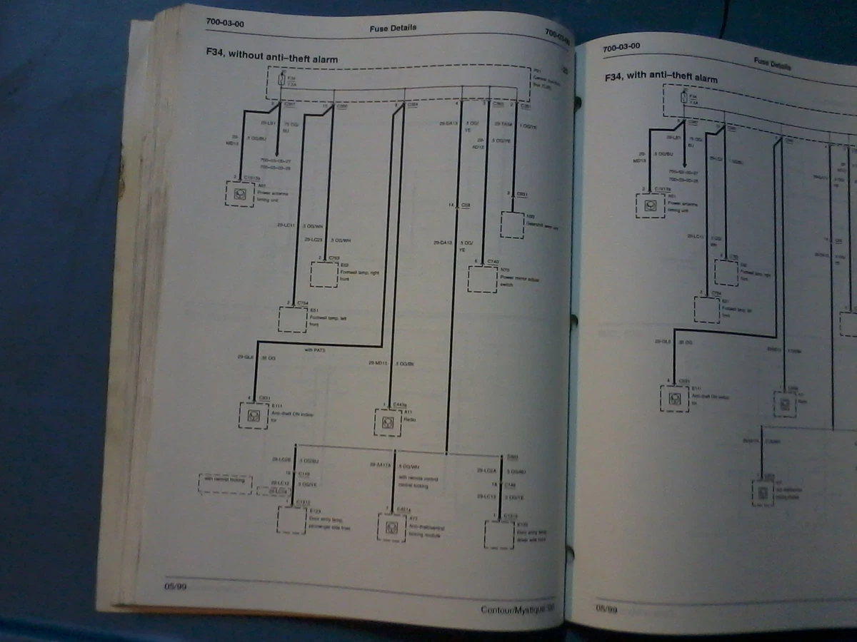 Ford Contour Fuse Diagram