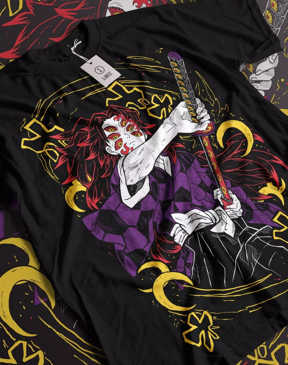 Camisa Camiseta Kokushibo Oni Kimetsu No Yaiba 3