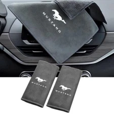 Mustang Microfiber Towel - Car Cleaning Drying Cloth - Hemming - Car Care