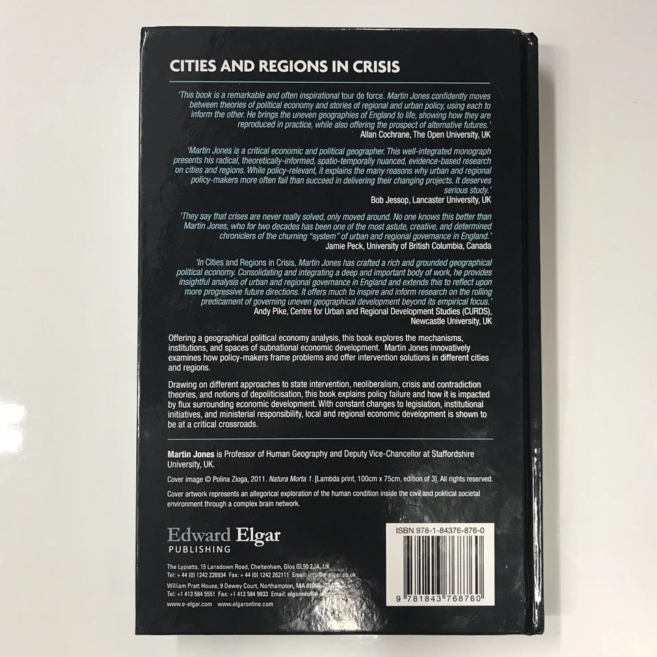 *** Signed *** Cities and Regions in Crisis… Martin Jones (2019 Hardback) - Image 2 of 4