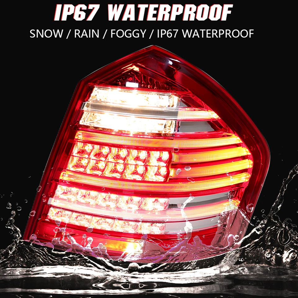 Left LED Tail Light Rear Lamp Passenger for Mercedes-Benz GL350 GL450 GL550 X164 - Image 4 of 4