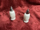Imperial Milk Glass Grape Pattern Salt and Pepper Shakers — photo 1