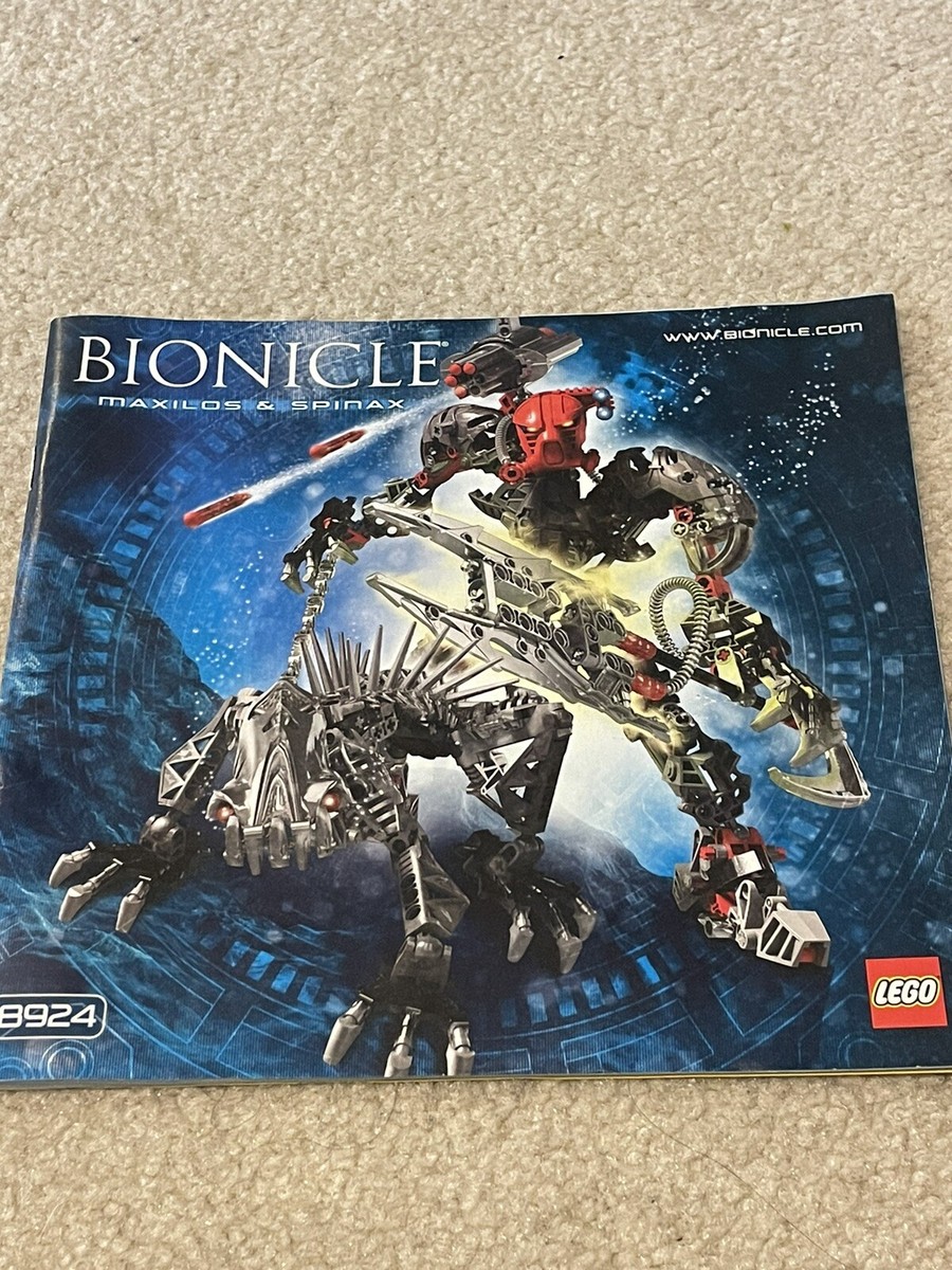 LEGO Bionicle Maxilos & Spinax 8924 NEW OPEN BOX COMPLETE | eBay