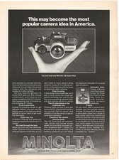Vintage Print Ad Minolta May Become Most Popular Camera in America - May 1978
