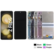 New For Samsung Galaxy Z Flip5 F731U/W OLED LCD Display Touch Screen Replacement