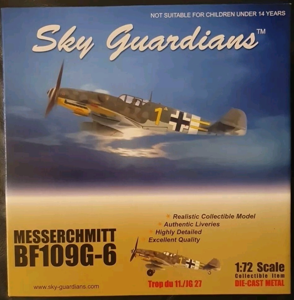 Sky Guardians Witty Wings Messerschmitt BF109G-6 Trop du 11./JG WTW-72-003-013