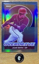 Juan Soto 2021 Panini Chronicles Baseball Overdrive Silver Prizm #13