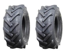 Set Of 2 Deli 13x5.00-6 Tiller Trencher Lug Traction Ag Tires 4 Ply Tubeless
