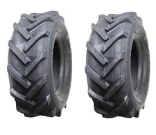 Set of 2, Deli 13x5.00-6 Tiller Trencher Lug Traction AG Tires, 4 Ply, Tubeless