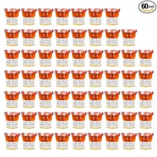 Bonne Maman Apricot Preserve Mini Jars Kosher Jelly Jam - 60 PCS x 1 OZ