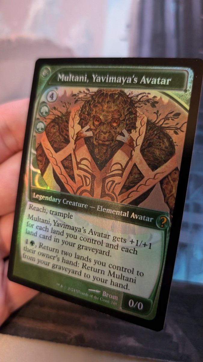 マジック：ザ・ギャザリング MTG Foil Multani, Yavimaya's Avatar Multani, Yavimaya's Avatar | Dominaria - Russian | Star City