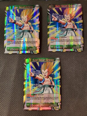 3x Super Saiyan Gotenks BT1-070 R Dragon Ball Super Card TCG LP