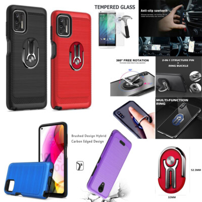 Phone Case For Moto G Stylus 2021 XT2115DL Case Brush Dual