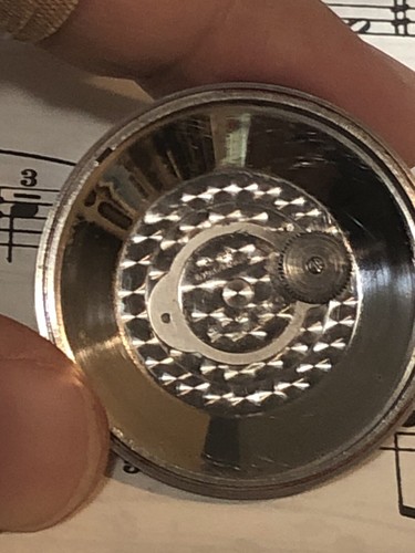 VINTAGE LECOULTRE FUTUREMATIC 497 BACK SS COMPLETE COVER - Picture 9 of 10