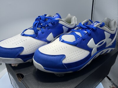 women's blue softball cleats