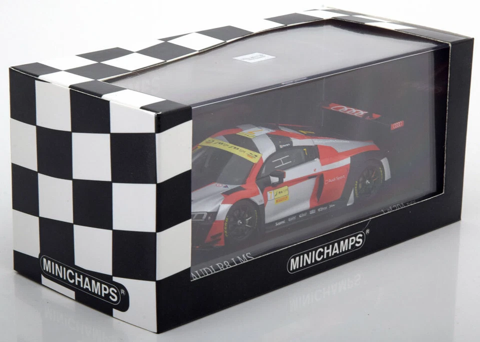 Audi R8 Lms #7 Fia Gt World Cup Macau 2016 Mortara Minichamps 437161107 1/43 - Image 2 of 3